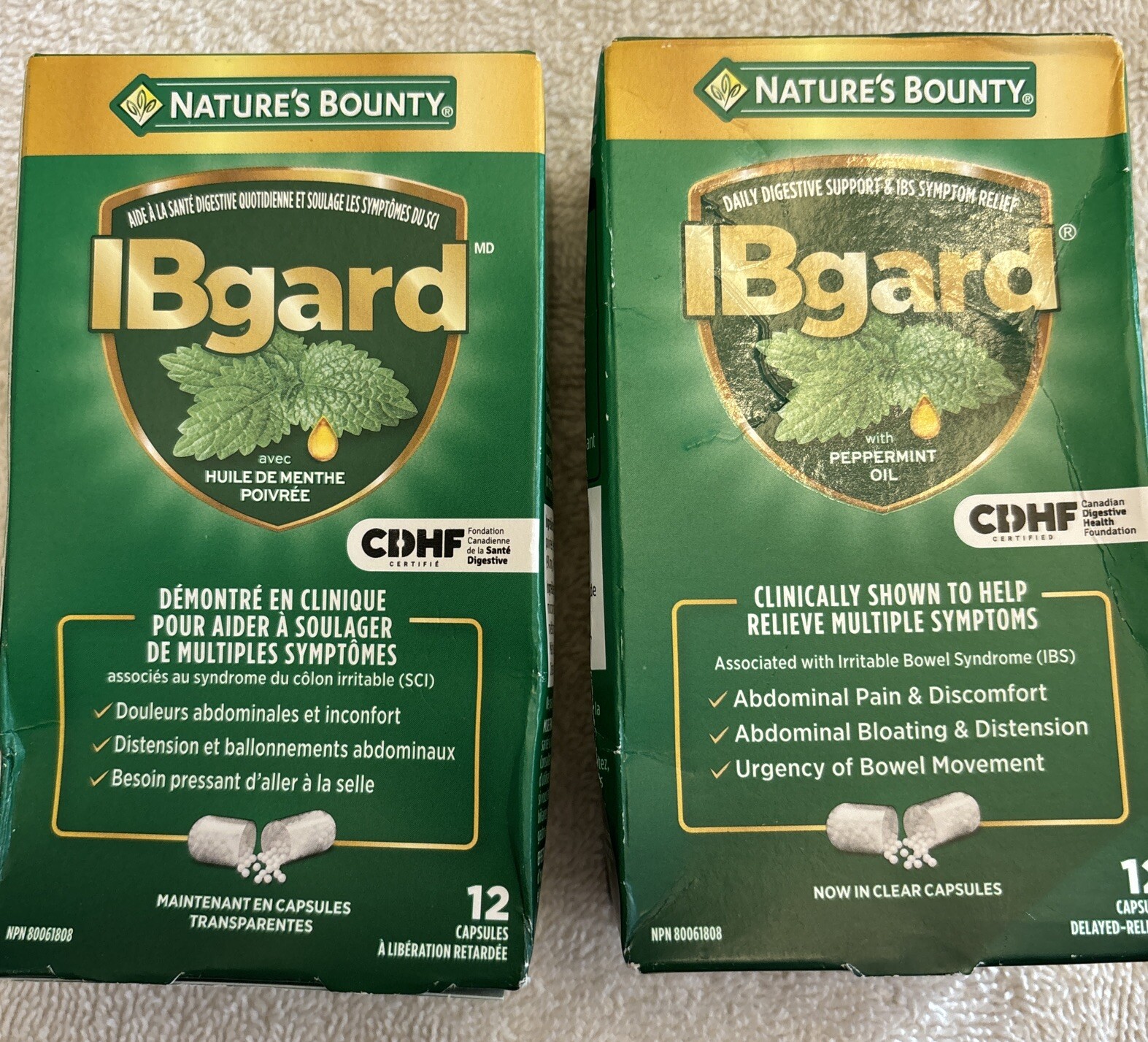 IBgard With Peppermint Oil Clinically To Help Relieve Múltiple Symptoms 24 Cps