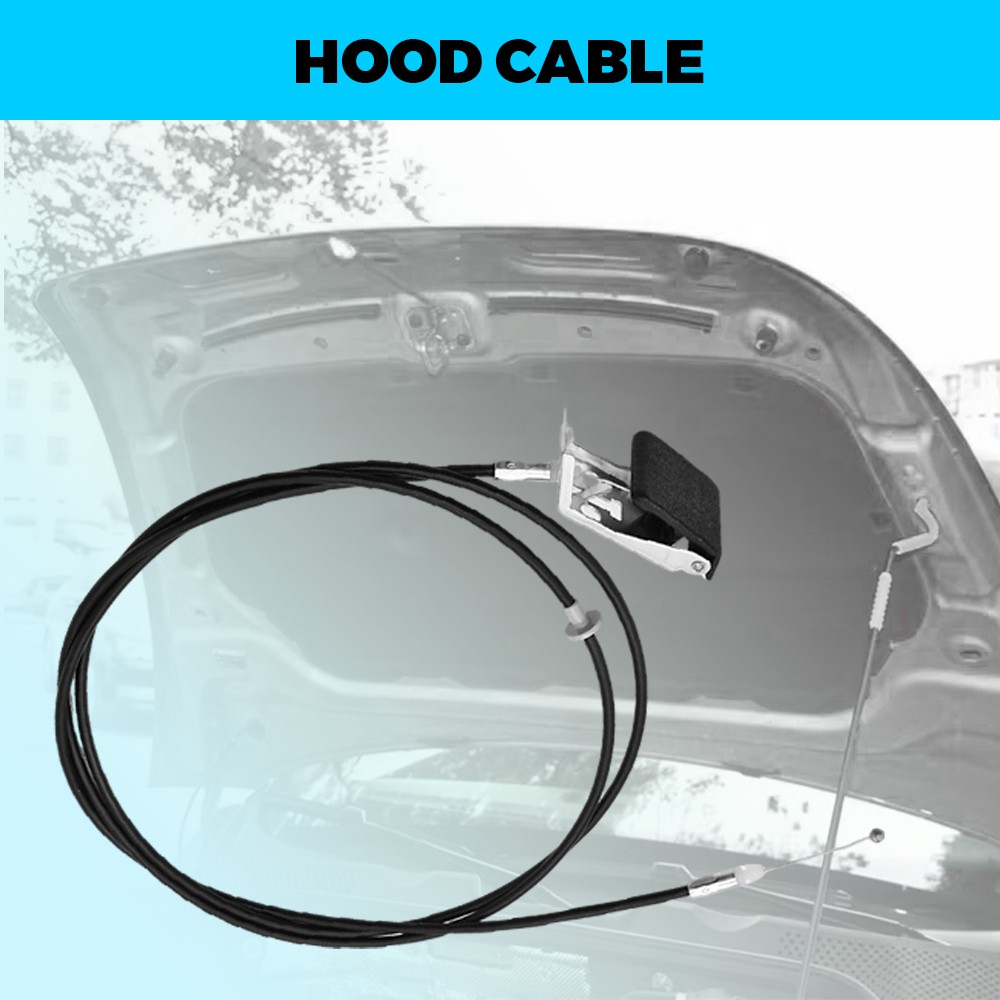 Hood Release Cable With Handle 536300C010 For Toyota Sequoia 2001-2006 Tundra