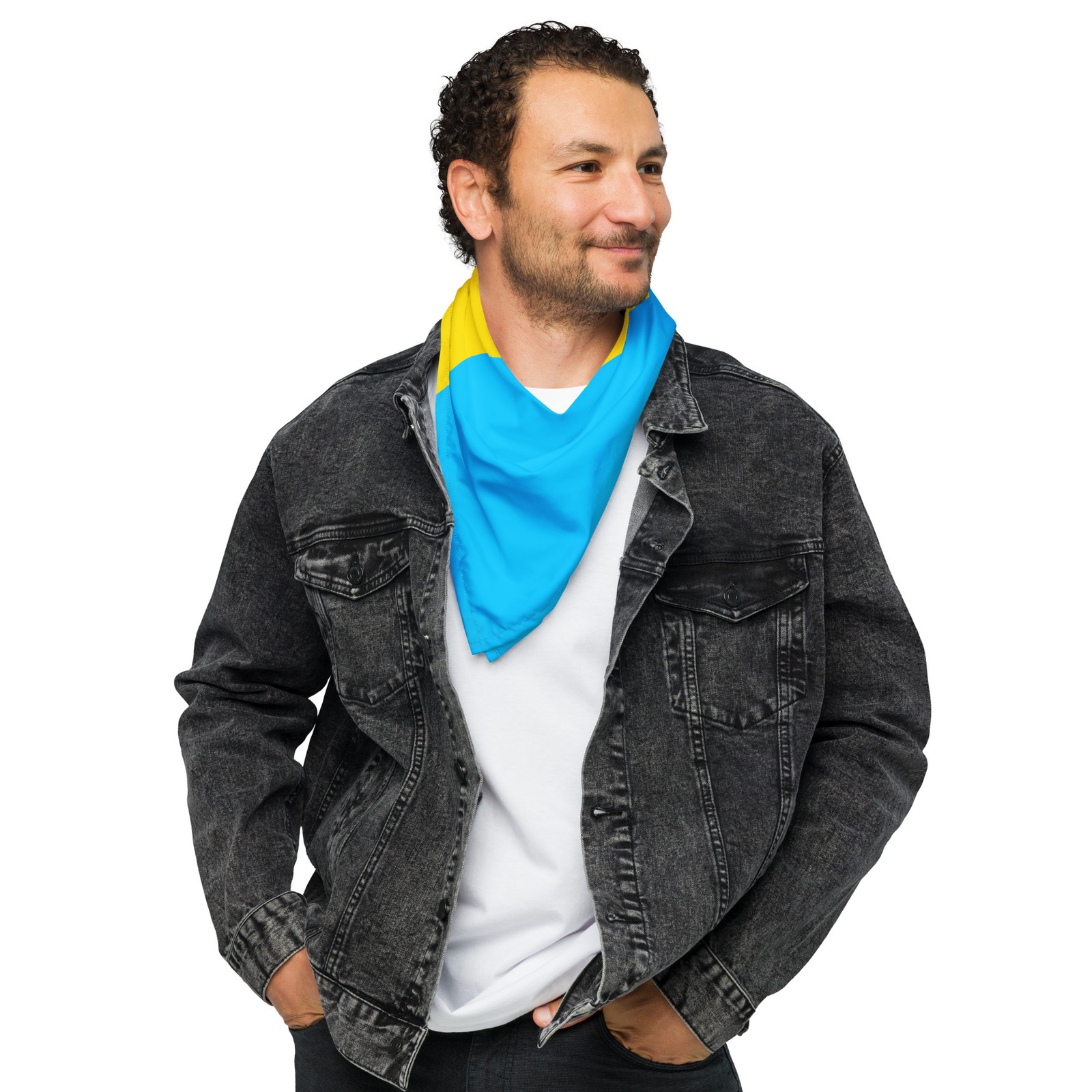 Pansexual Pride Flag, CW Design, Print Bandana