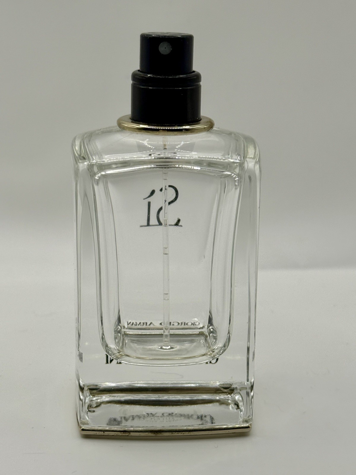 EMPTY BOTTLE Giorgio Armani Si