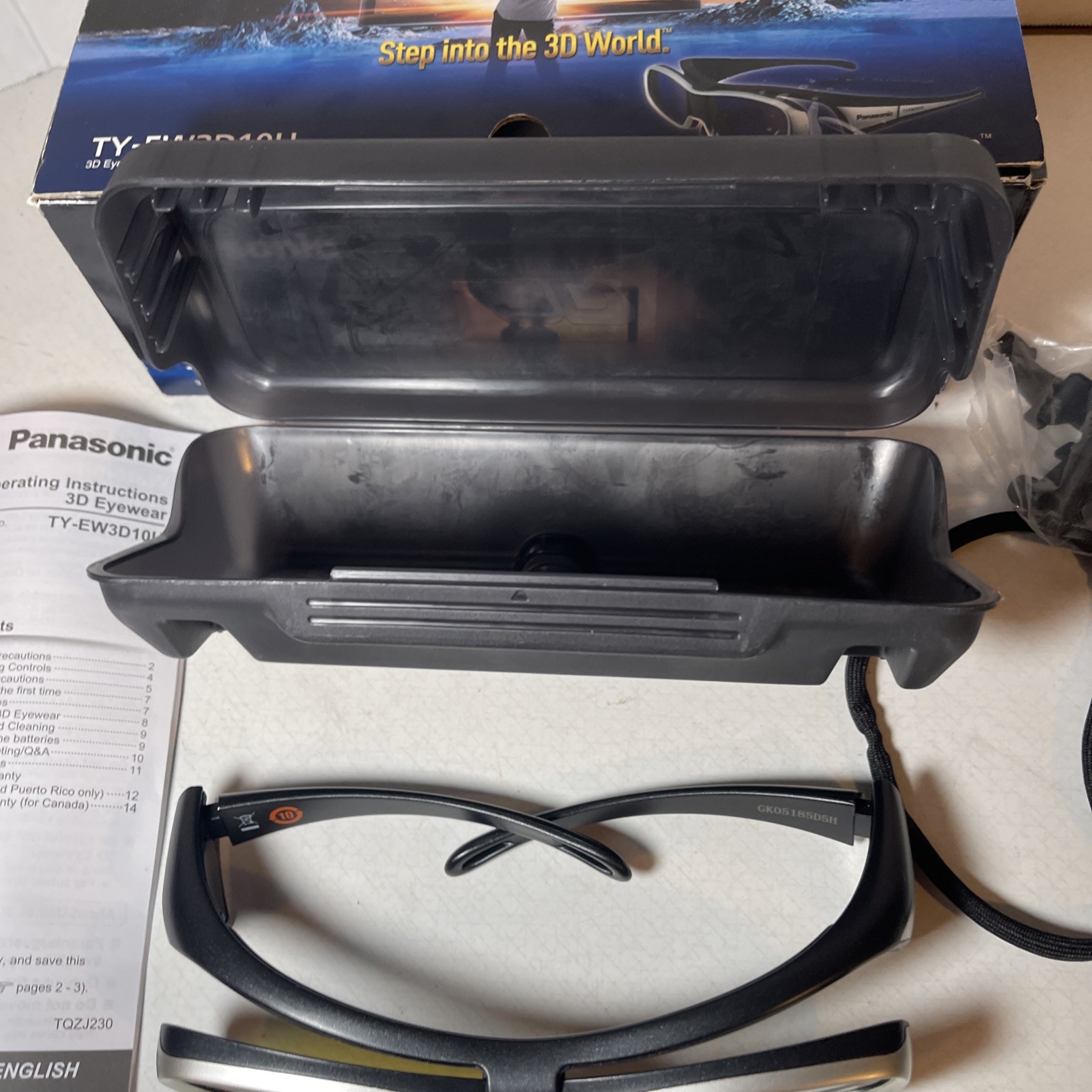 Panasonic TY-EW3D10 Full HD 3D Glasses With Case