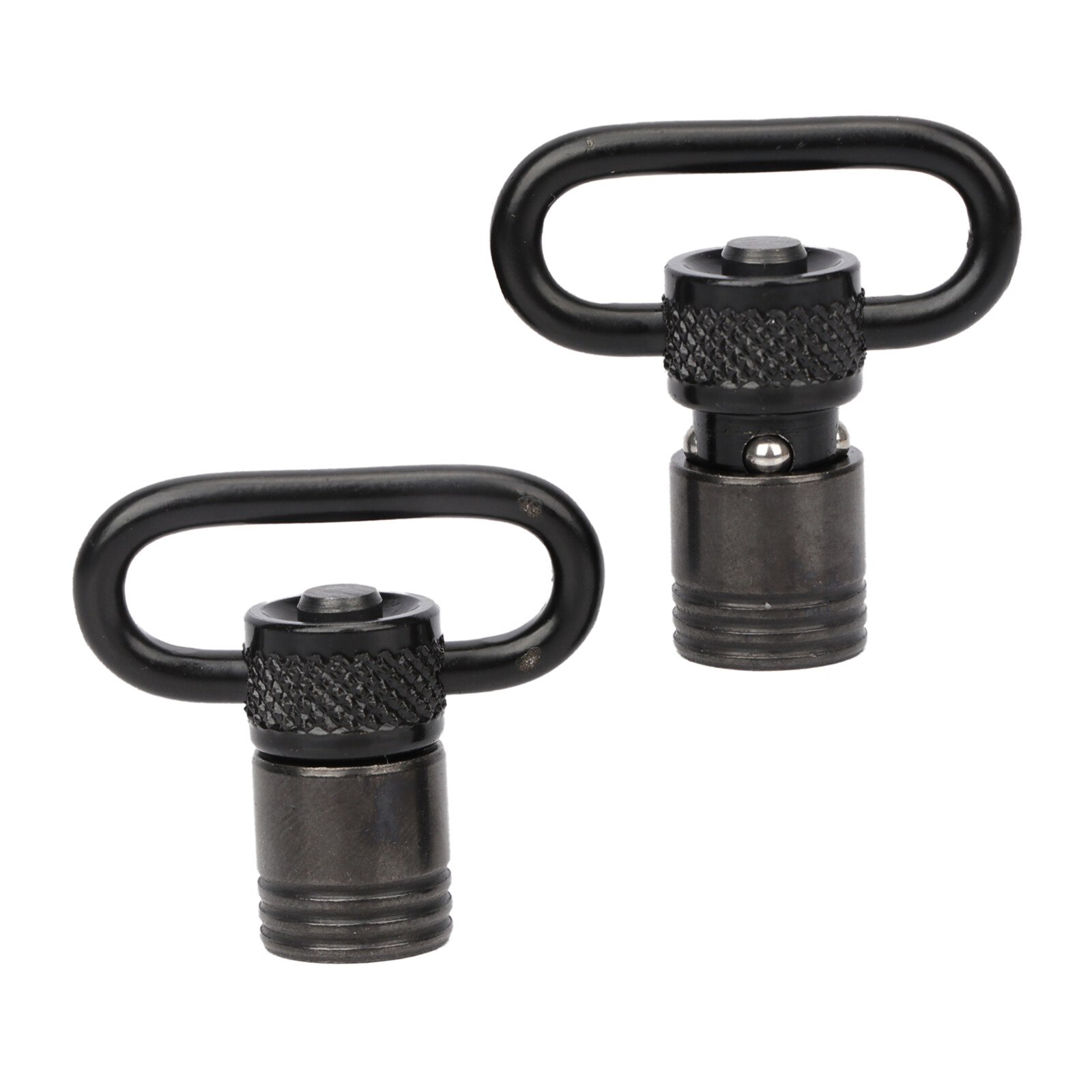 1 Pair Push Button Quick Detach/Release Rifle Sling Swivels Mount Base-Xmas Gift