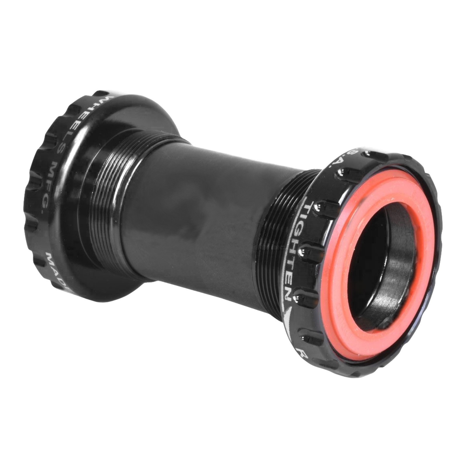 Wheels Manufacturing BSA Bottom Bracket - DUB Spindle, ABEC 3, Black