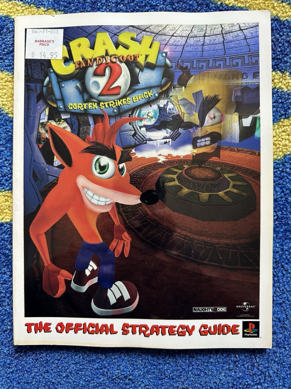 (Lot of 3) Crash Bandicoot Playstation Official Strategy Guides