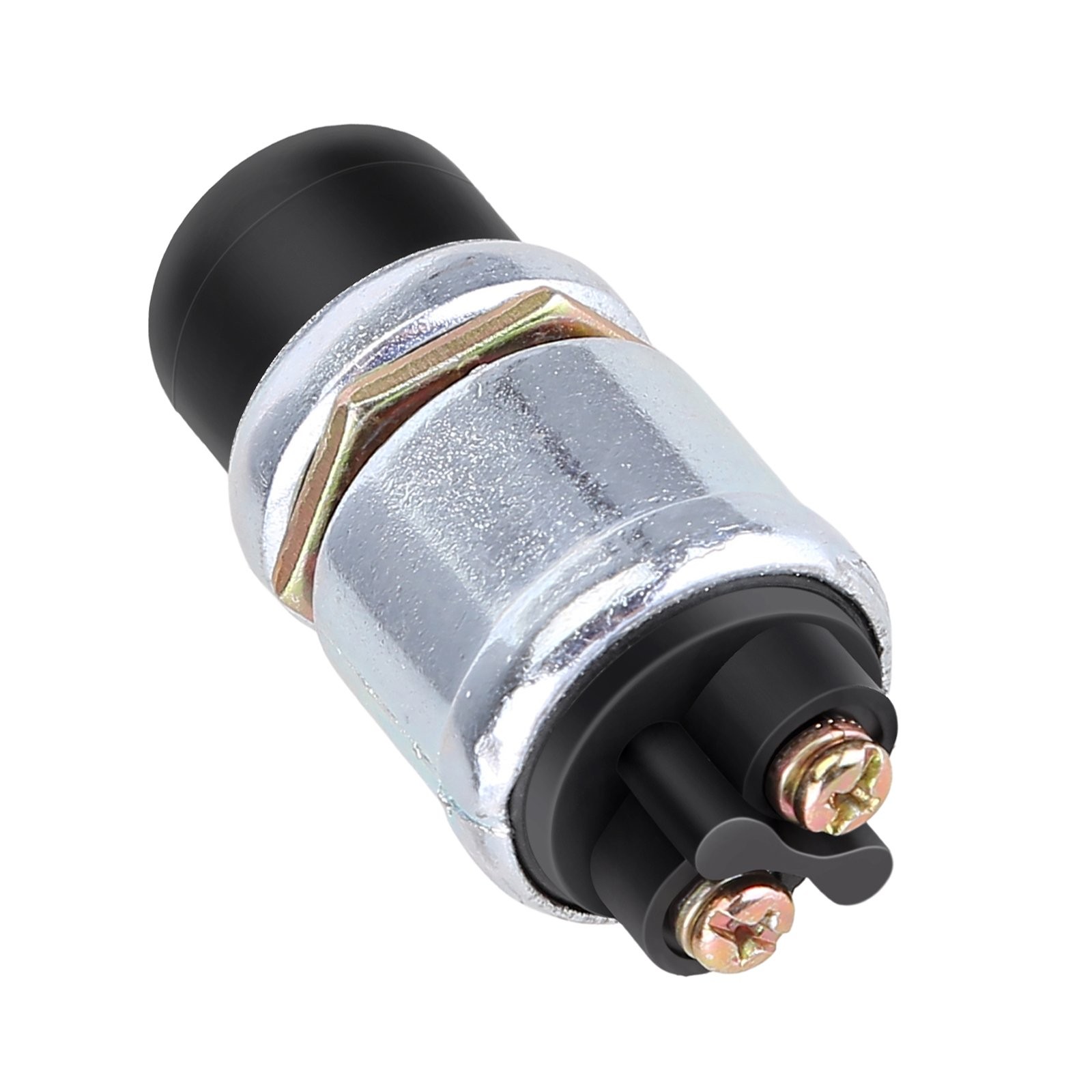 50A 12V Car Boat Track Switch Push Button Horn Engine Start Starter Waterproof