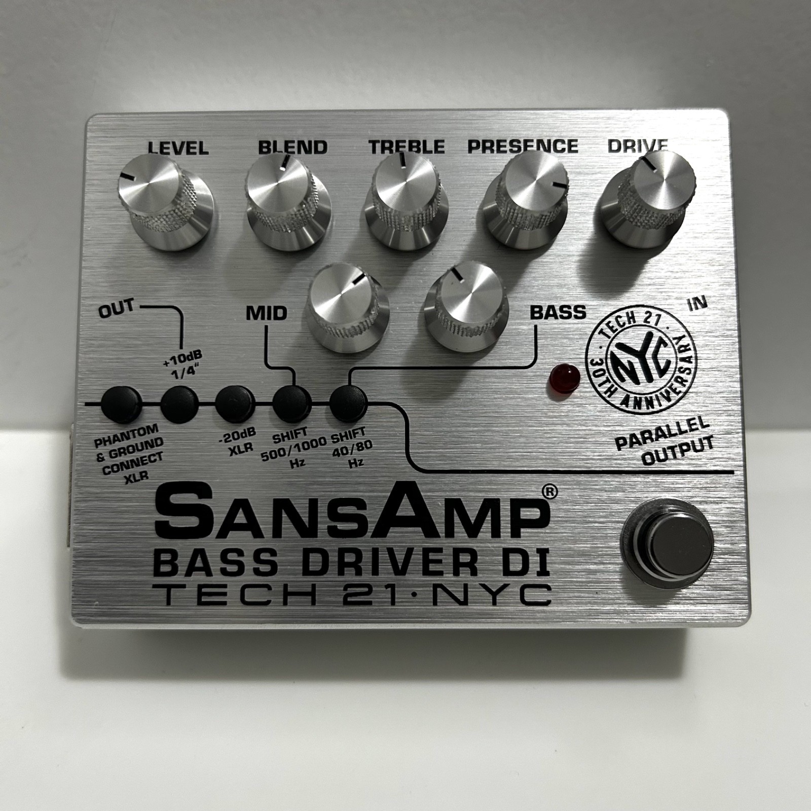 Sansamp Bass Driver DI *LIKE NEW* Limited Edition 30th Anniversary Bass Pedal