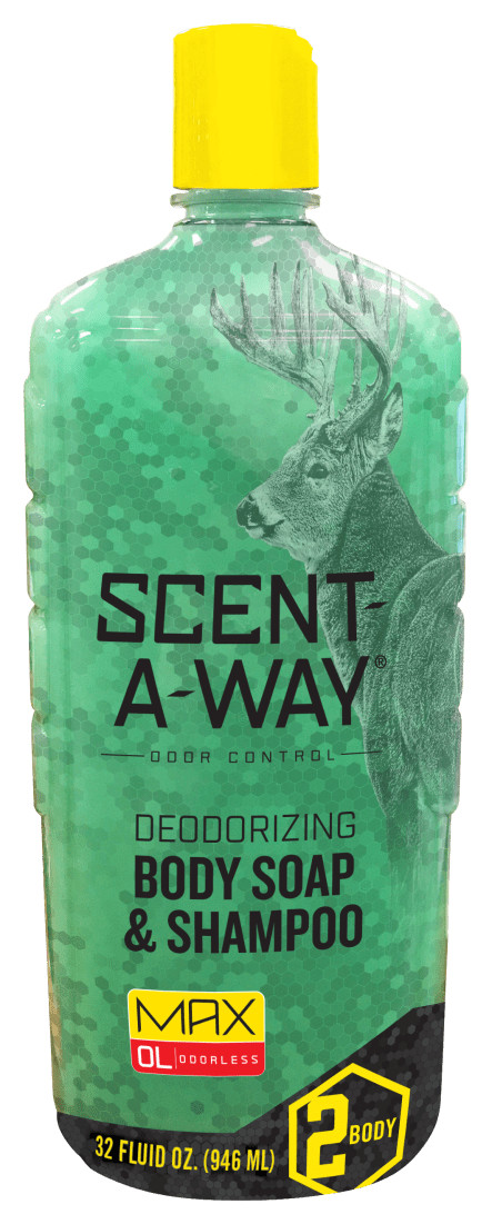 Scent-A-Way 07758 Shampoo/Body Wash  Odor Eliminator Odorless Scent Vegetable Pr