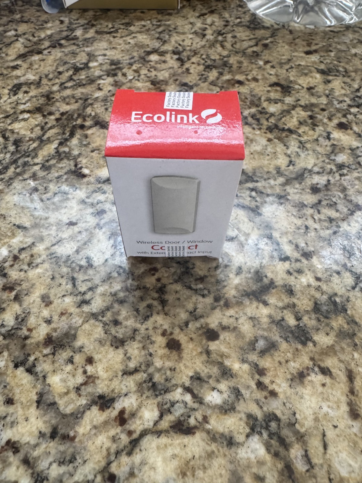 Ecolink WST-232 Door & Window Sensor With External Contact Input - White