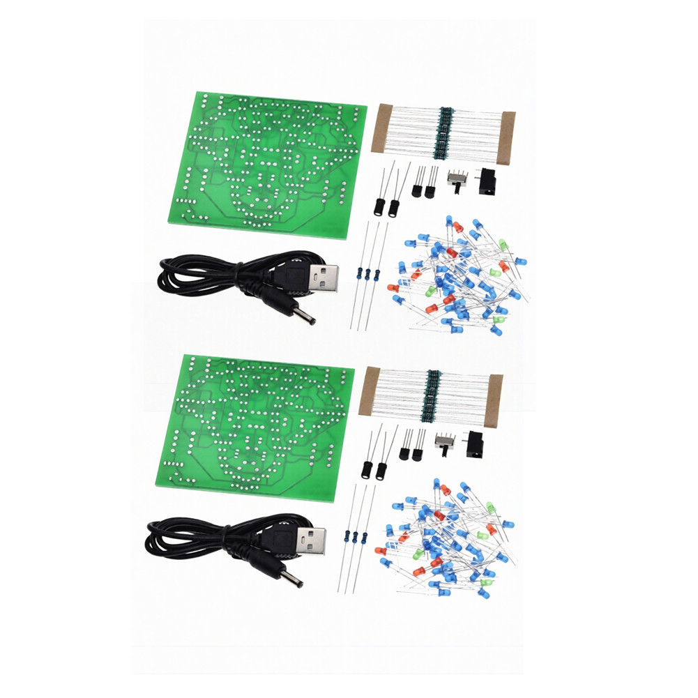 2PCS LED Swinging Chime Module Kit Electronic DIY Project for Beginners