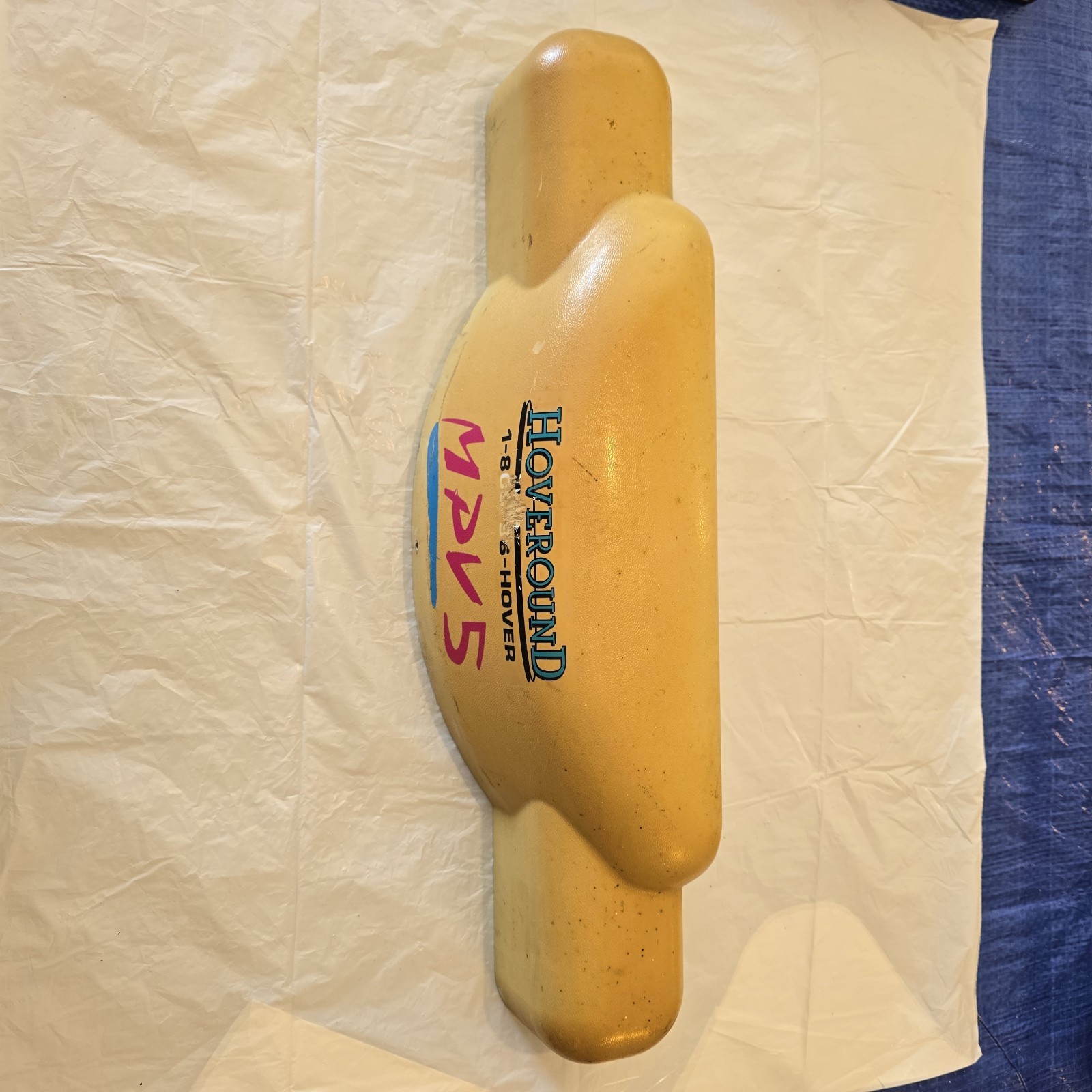 Hoveround MPV5 Outrigger Cover C56009226 Power Wheelchair Shroud w Labels Yellow