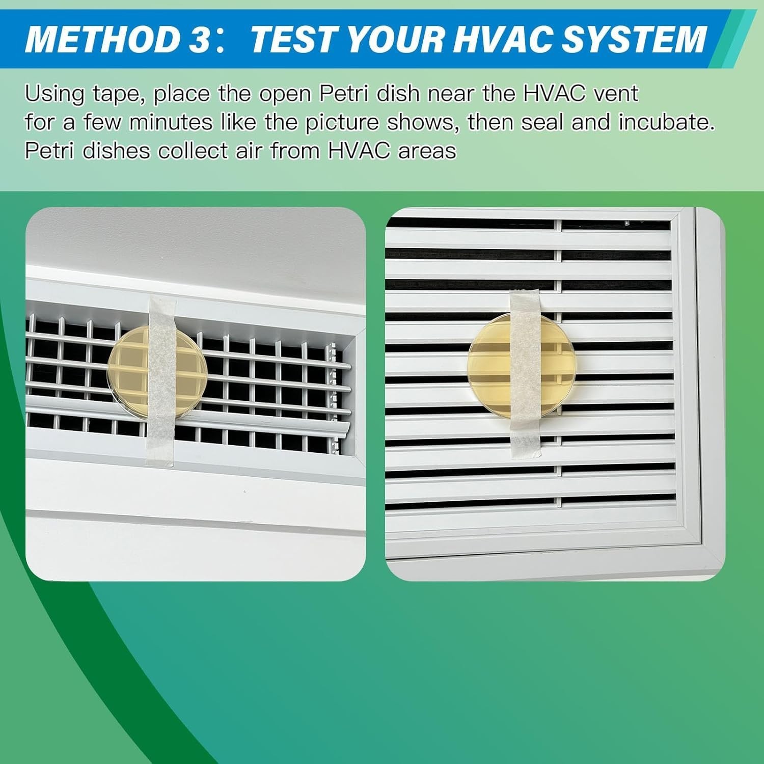 Indoor Mold Detector Kit - 12 Tests, Detailed Guide Included