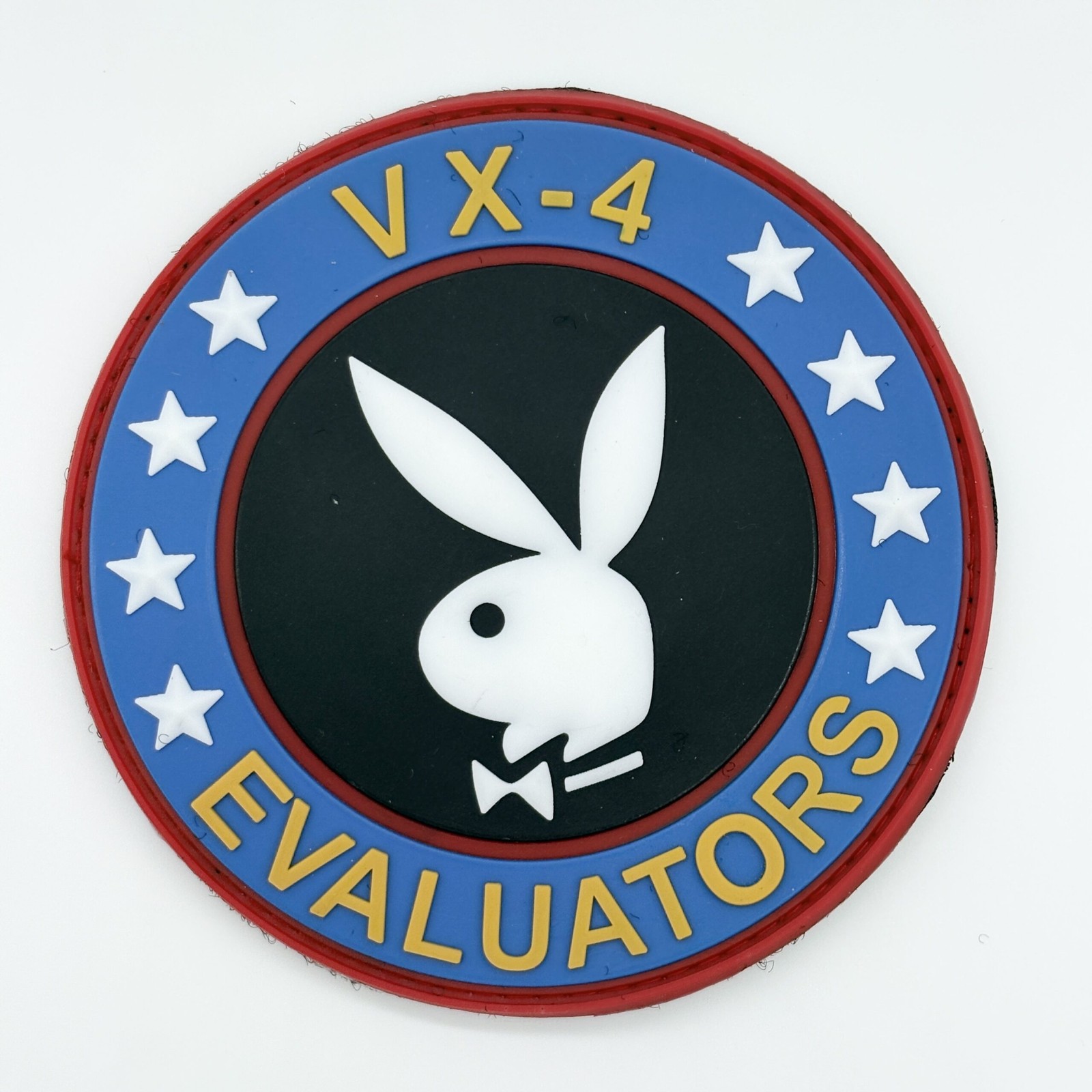 VX-4 Evaluators PVC Patch - With Hook and Loop, 4 inch