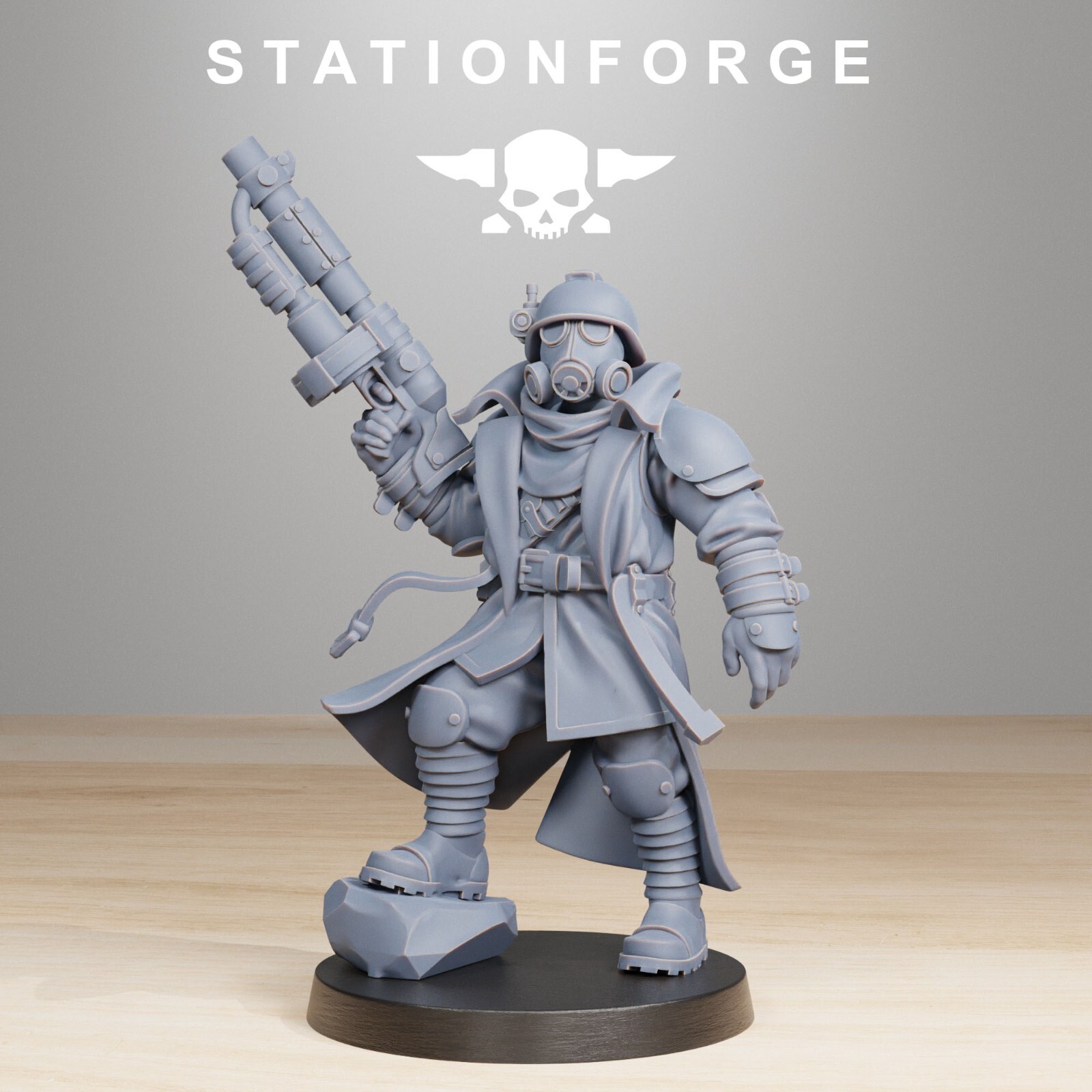 GrimGuard Scorchers and Captains from Station Forge 32mm