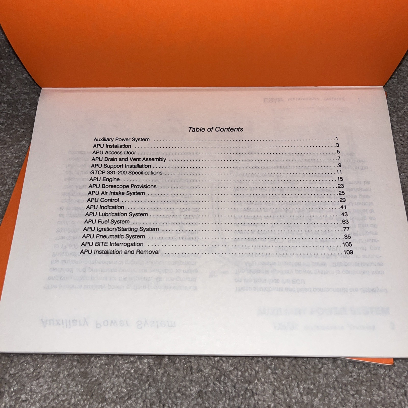 1991 US AIR 757-200 Maintenance Training Manuals