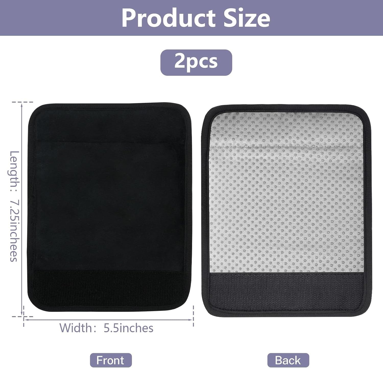 2 Pack Walker Handle Cushions, Soft Non-Slip Padded Covers, Comfortable Moisture