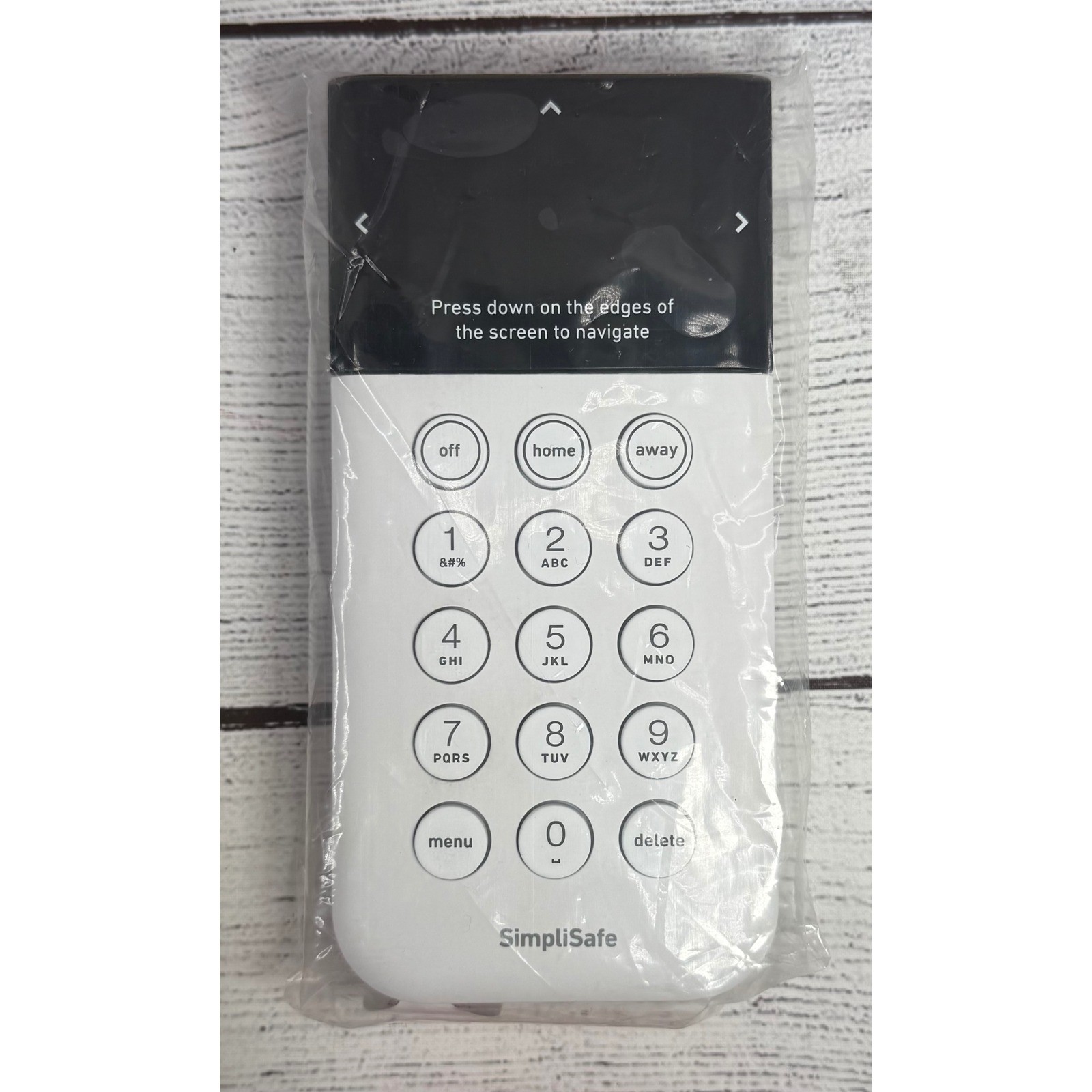 SimpliSafe Home Security System Base Station SSBS3 Keypad Sensors Bundle White