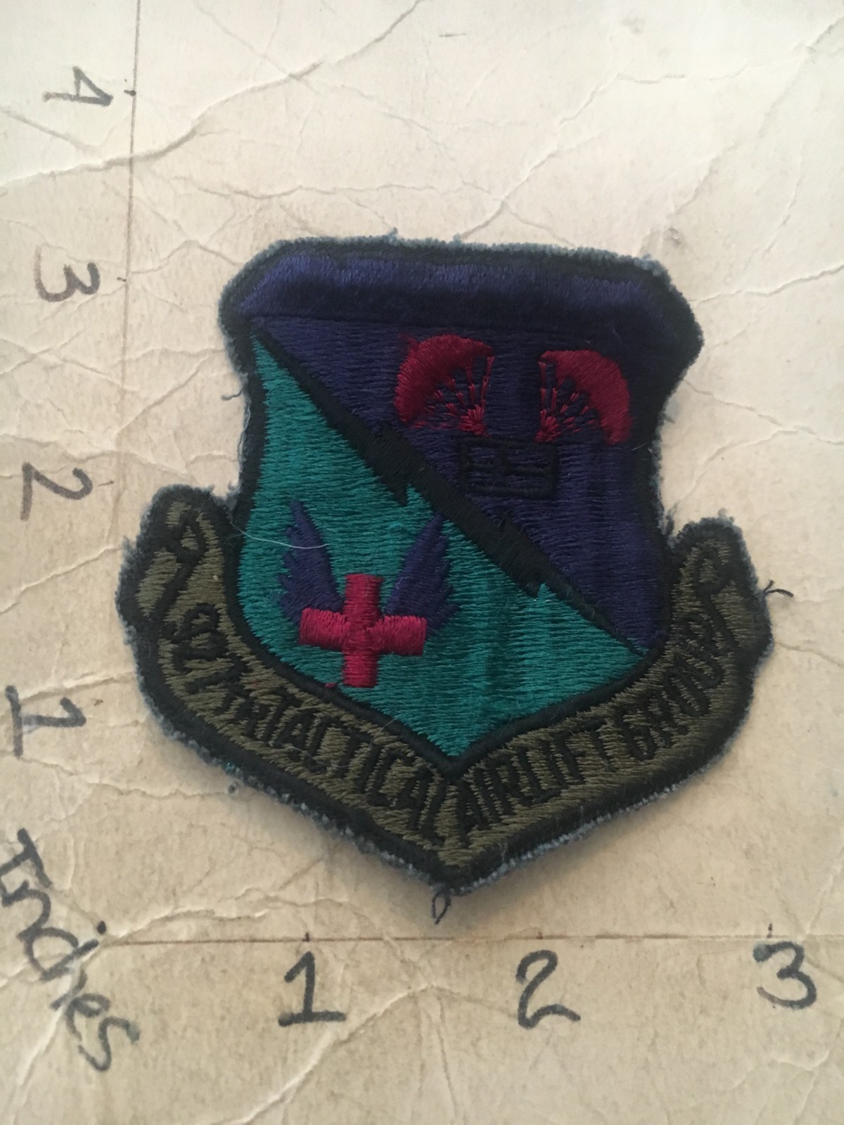 USAF 927th Tactical Airlift Group Squadron subdued patch 6/3/25