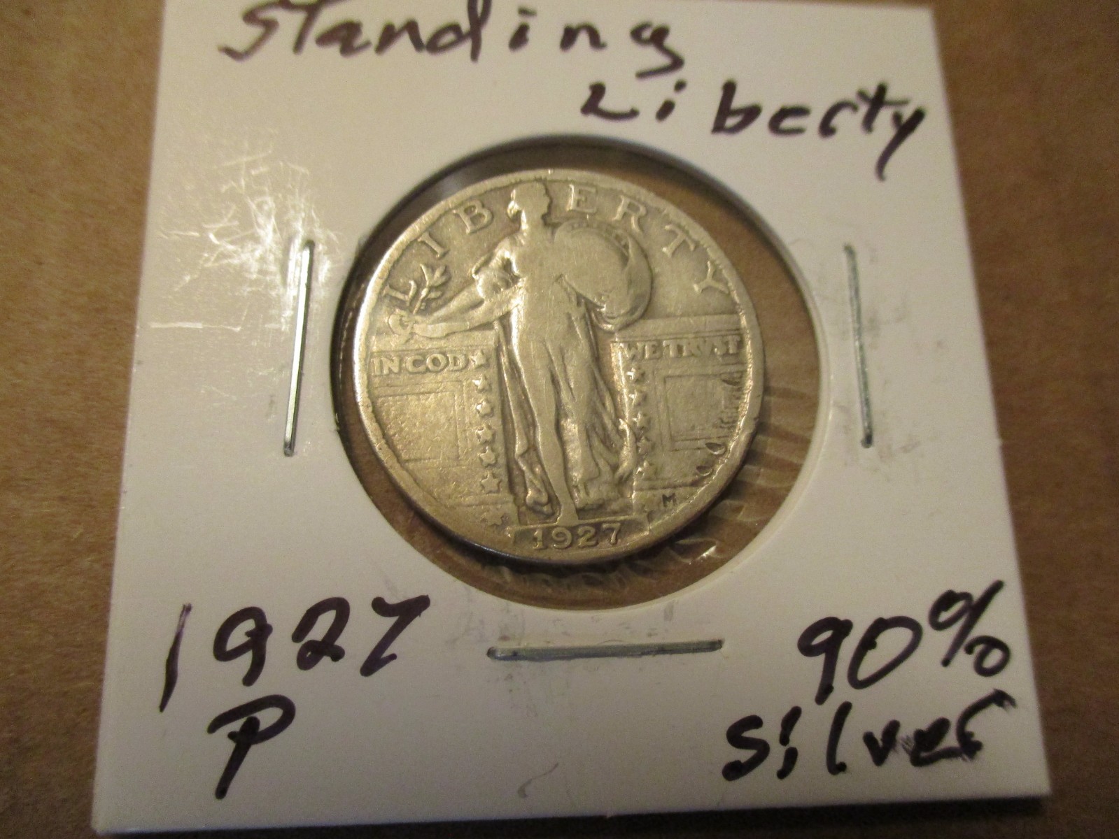 Standing Liberty Quarter, 1927-P, 90% SILVER!! #49