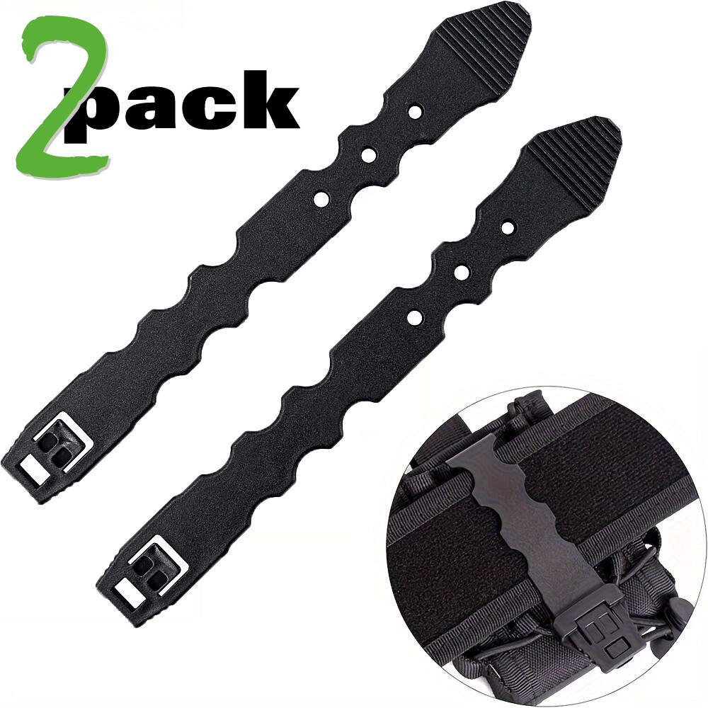 Tactical Heavy-Duty MOLLE Attachment Webbing Clip Fits Modular Mag Pouch/ Vests