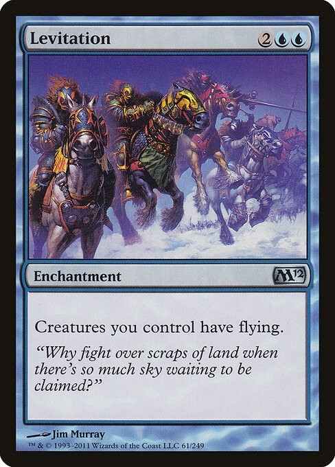 Levitation 1x  MtG m12 2012 Core SP/NM