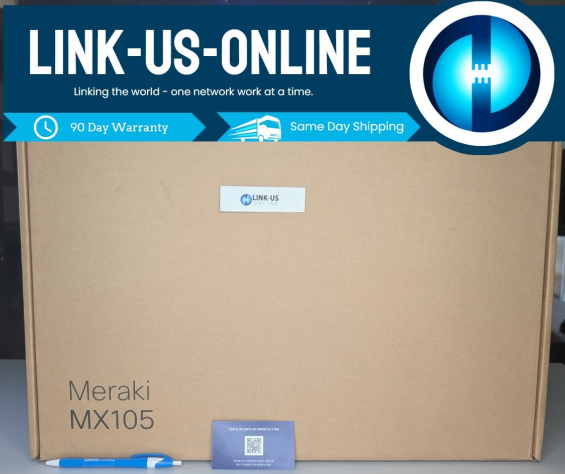 New open box  Cisco Meraki MX105-HW *Verified UNCLAIMED*  Same Day Shipping