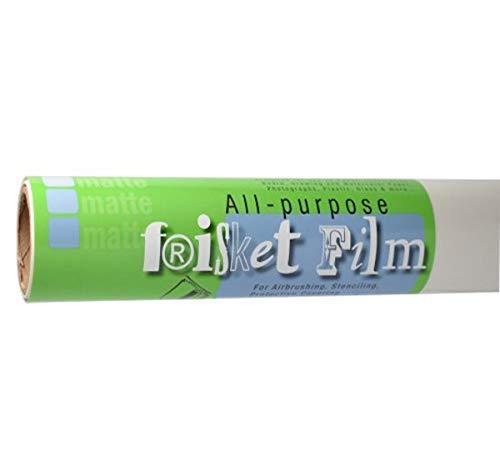 Grafix All Purpose Low Tack Frisket Film Roll 12-Inch-by-4-Yards, Matte