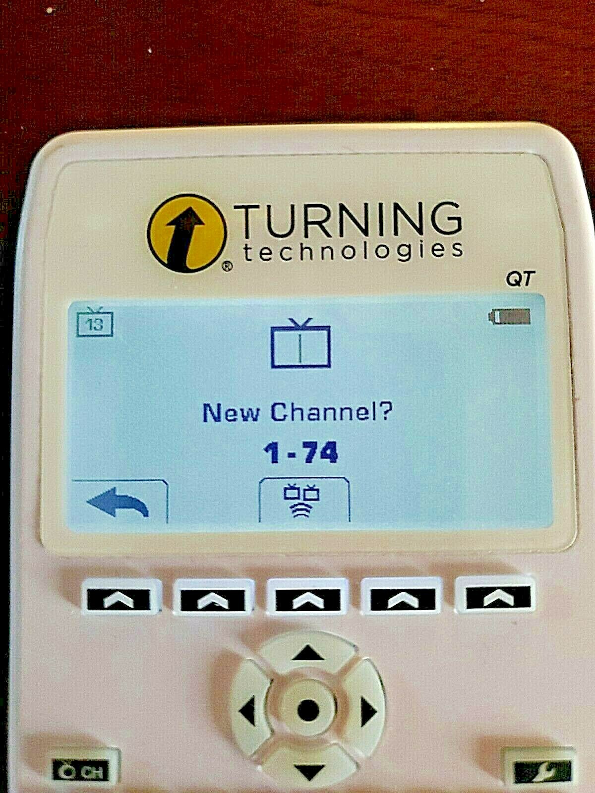 Turning Technologies QT RCQR-01 Device Clicker Remote QWERTY Keyboard B13
