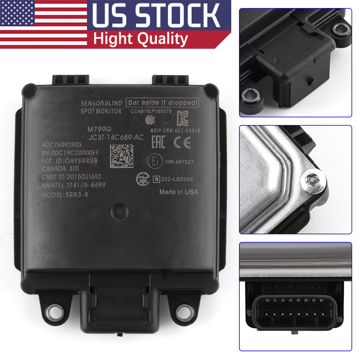 OEM Blind Spot Radar Sensor Module Fit Ford F150 F250SD F350SD#JC3T-14C689-AA/AC