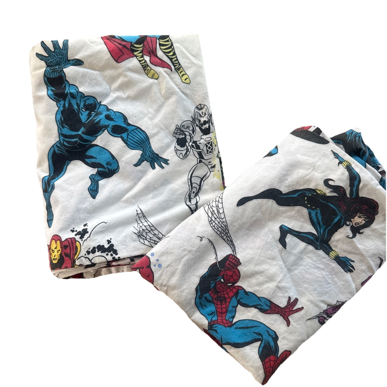 Pottery Barn Kids Marvel Comics Standard Pillowcase Set of 2 Cotton