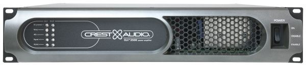 Crest Audio CLh™ 2500 ultra-high efficiency class-D Power Amplifier