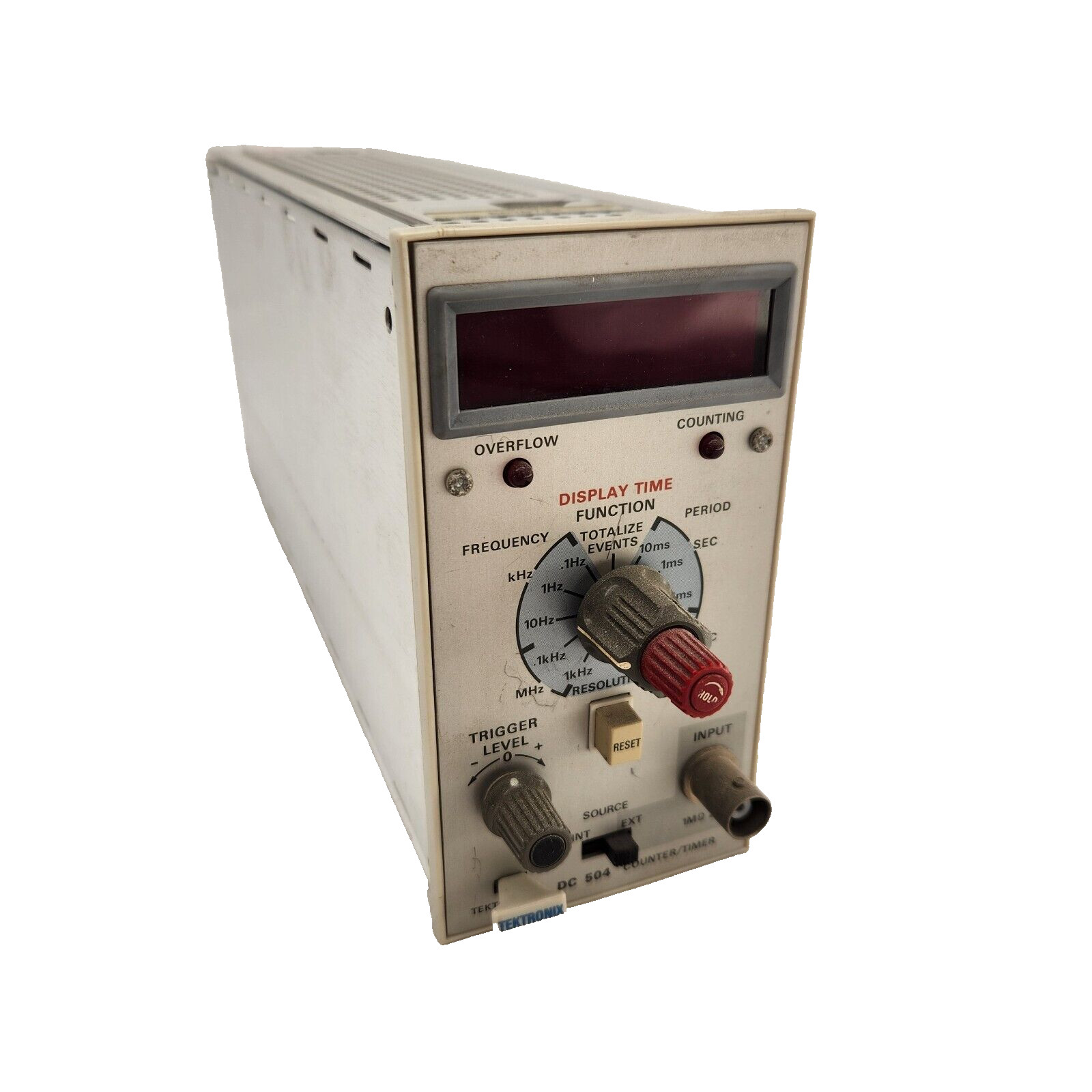 Tektronix DC 504 Counter/Timer | Powers On