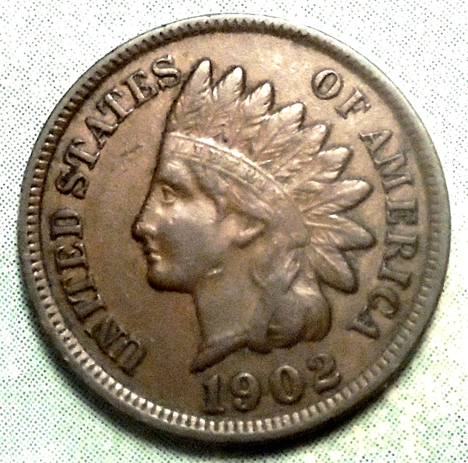 1902 Indian Head Cent XF EXTRA FINE 2+ Diamond, 87.3 Million MORE DATES in STORE