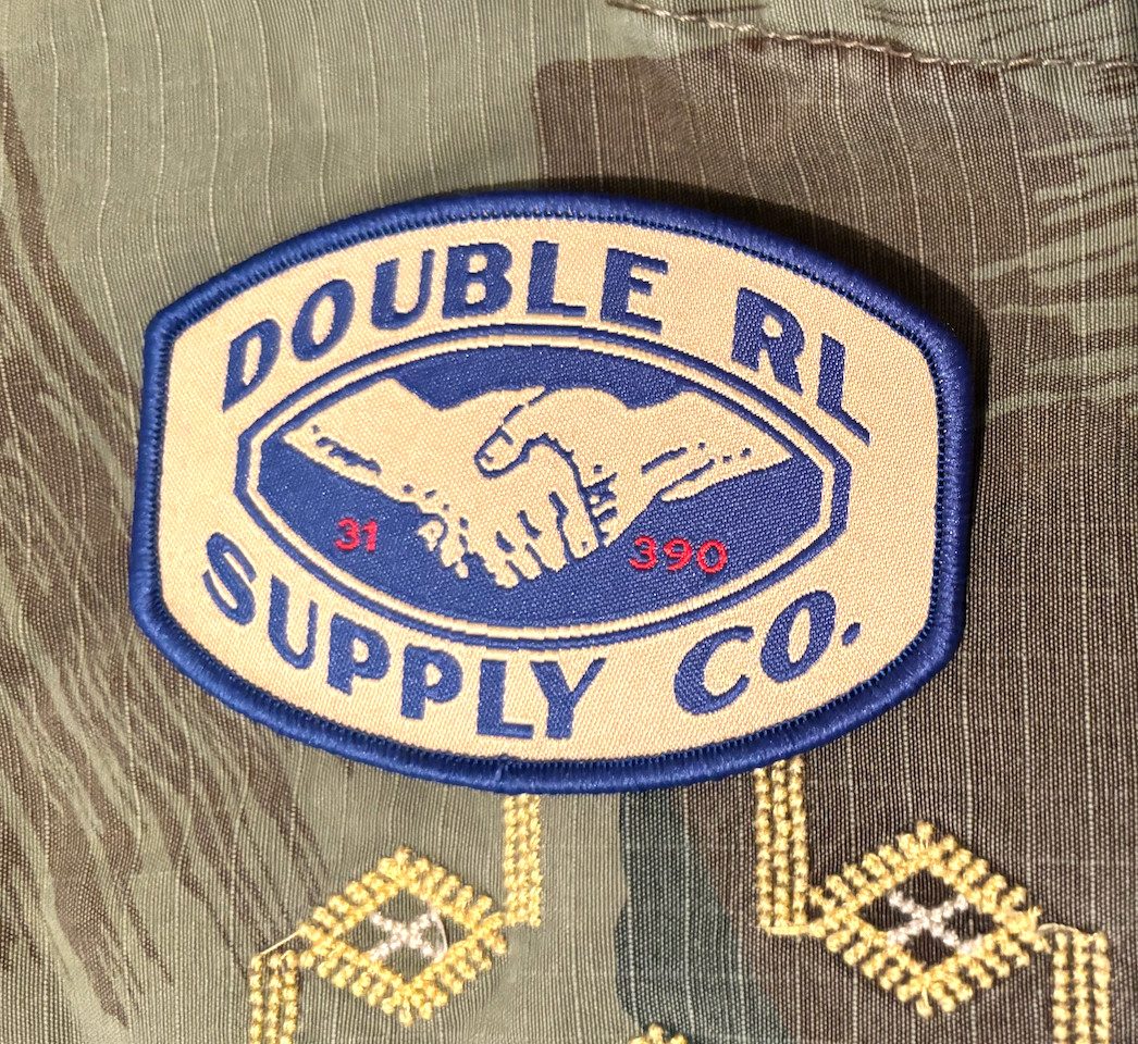 Polo Ralph Lauren Double RL Supply RRL Handshake Sportsman Sew or Iron On Patch