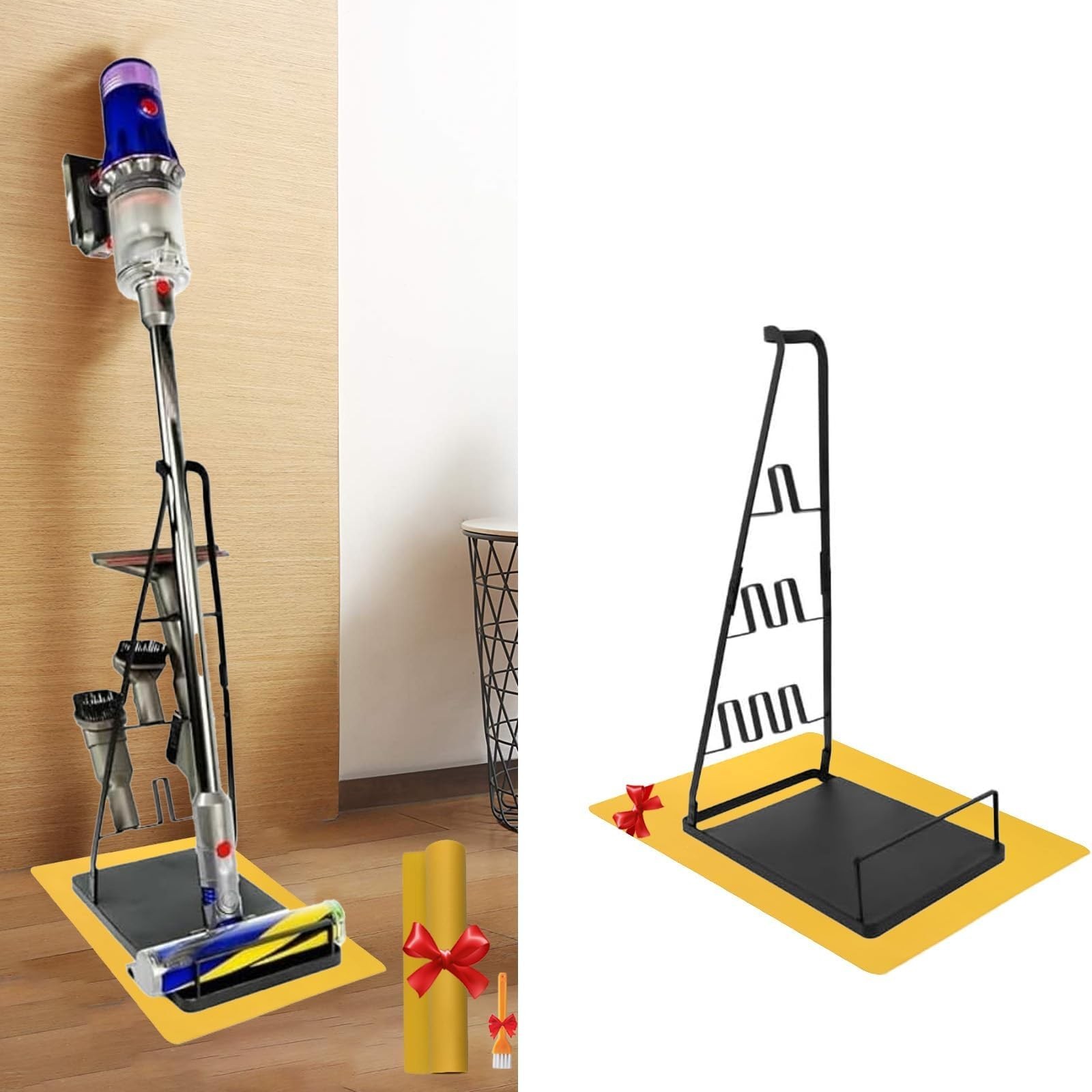Universal Vacuum Stand,Storage-Stand-Docking-Station-Holder,Stable Metal Stor...
