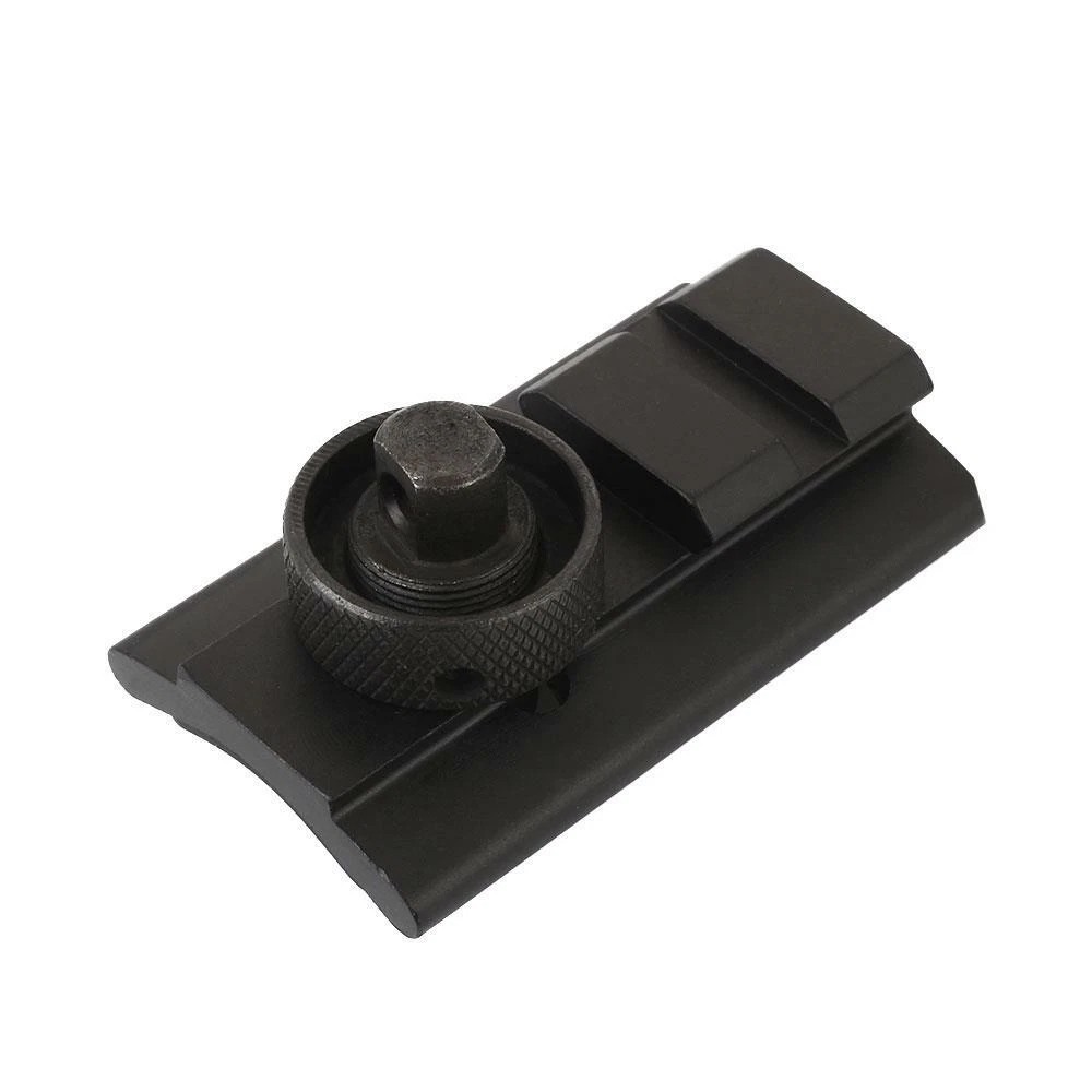 Tactical Aluminum Sling Swivel Stud to Picatinny Rail Mount Adapter Hunting