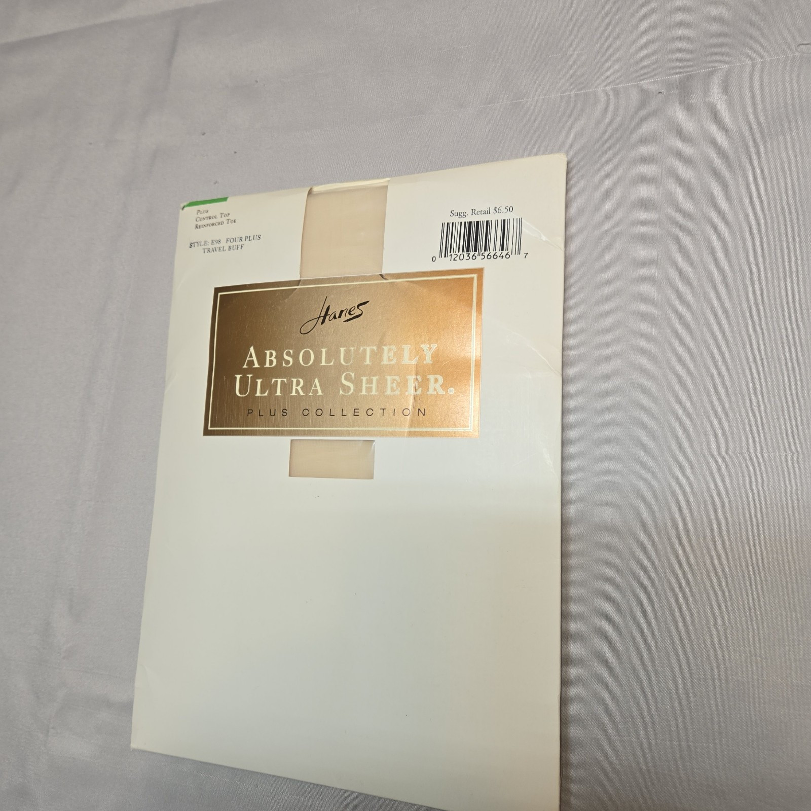 Hanes 707 Absolutely Ultra Sheer "Travel Buff" Control Top Sandalfoot Pantyhose