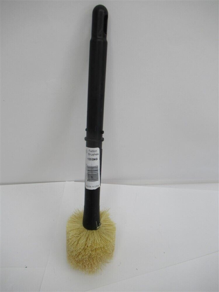 Felton 1203NG , 3" O.D. Pipe Brush W/Out Guard , Plastic Handle