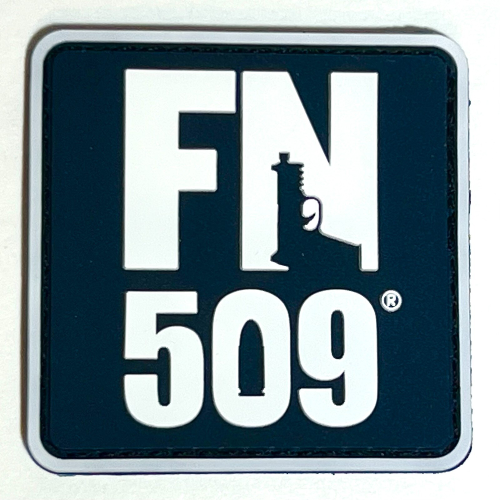 FN America FNH Herstal Firearms 509 PVC 2" Square Tactical Patch Hook/Loop - New