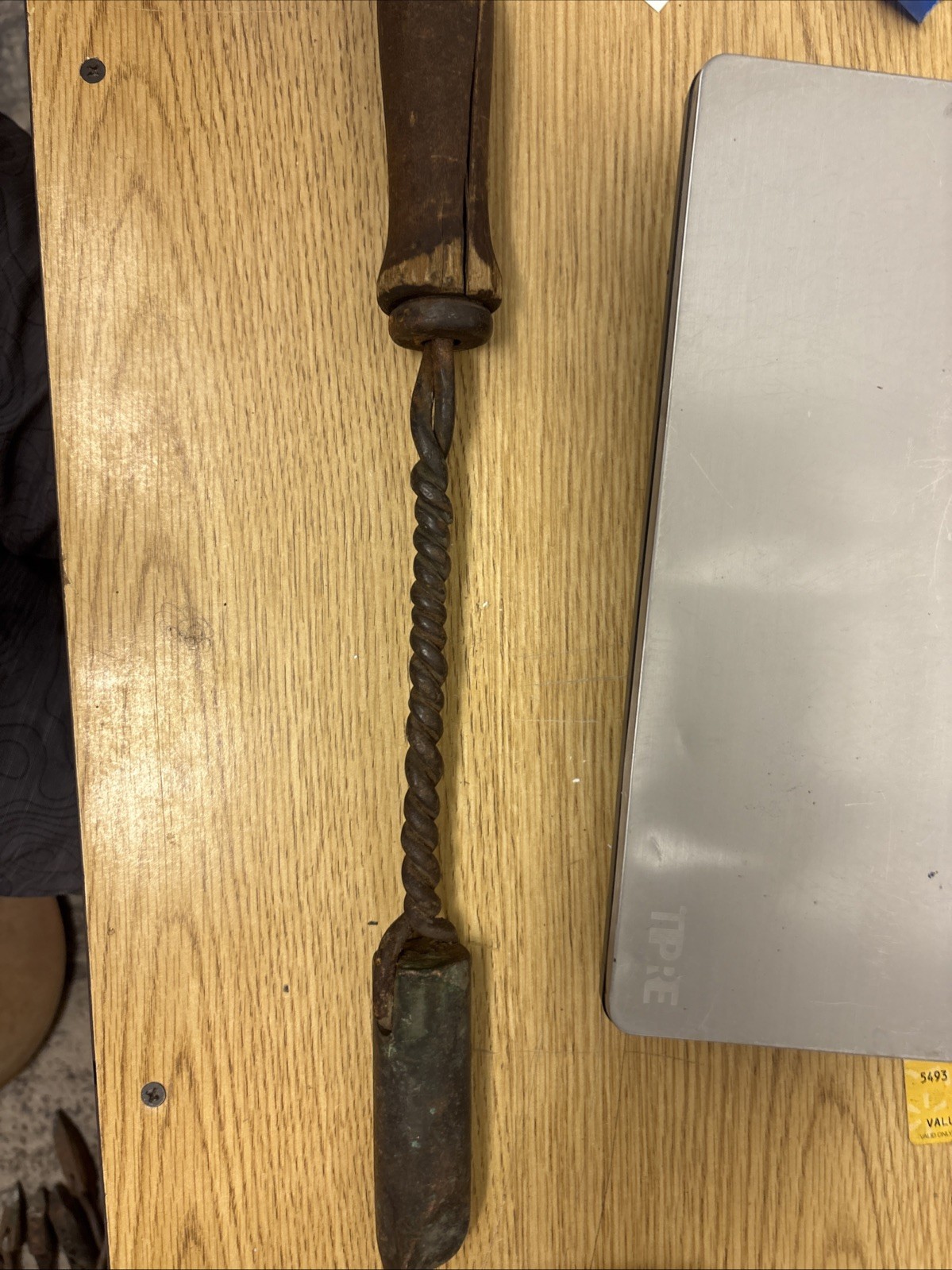 Vintage / Antique Twisted Handle Soldering Iron