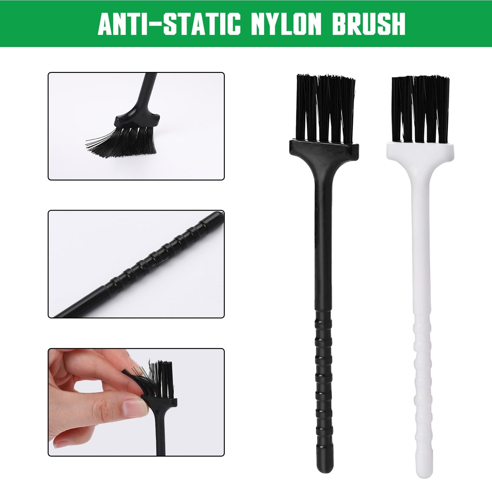 2PCS Keycap Puller Switch Puller 2PCS Keyboard Brush for Mechanical Keyboard