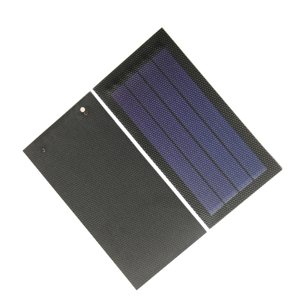 1W 6V Amorphous Silicon Solar Panel With High Light Absorption Ability