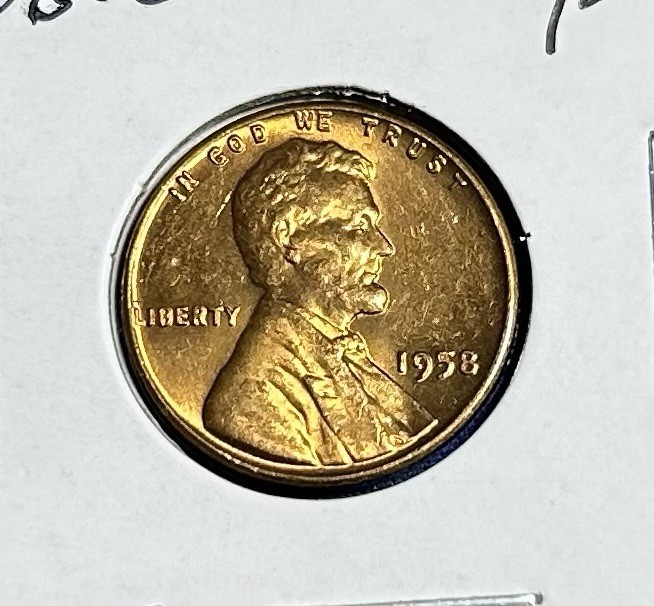 ✅ 1958 P GEM BU Lincoln Wheat Cent from OBW Roll L107