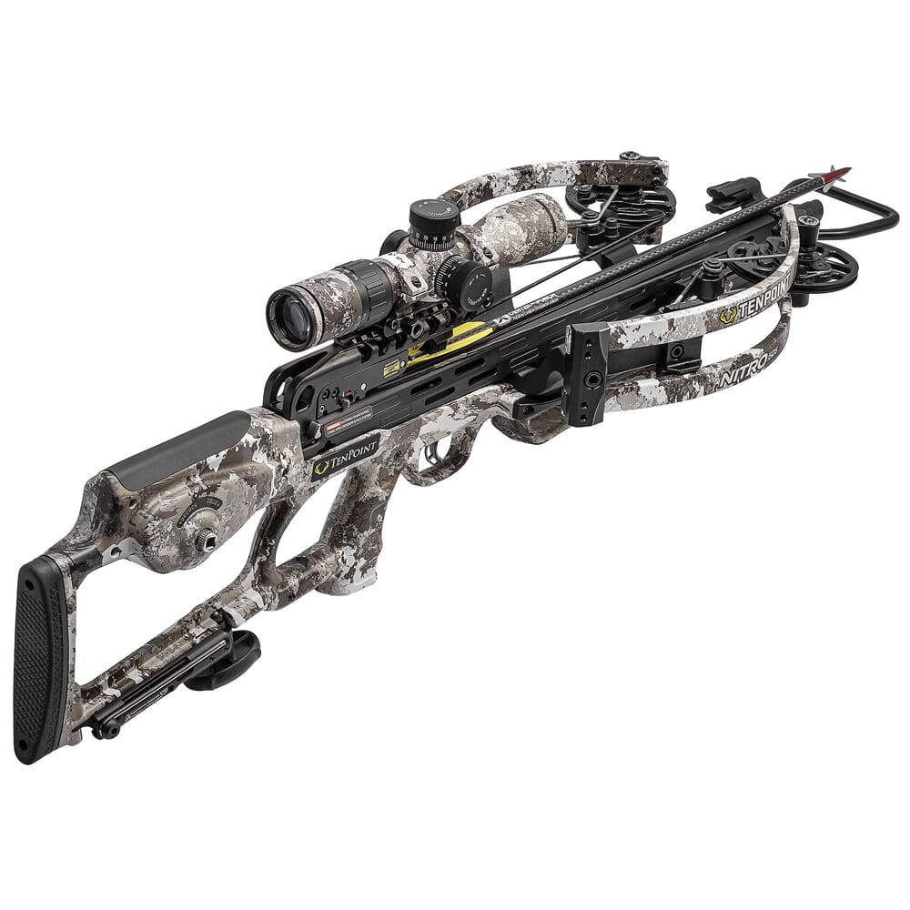 TenPoint Nitro 505 Crossbow ACUslide EVO-X Elite Scope Camo (CB22005-6189): NEW