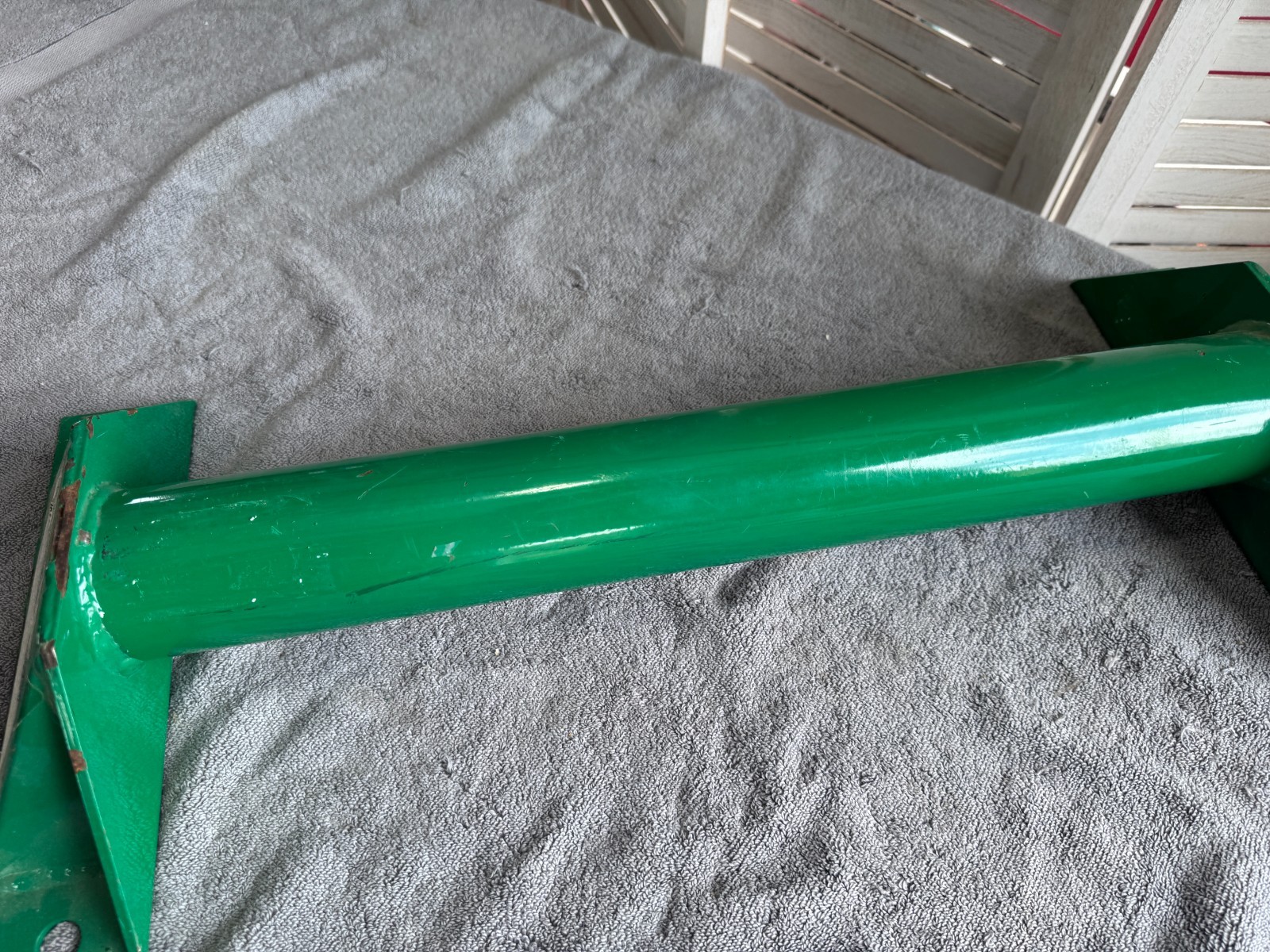 Greenlee 6037 Floor Mount for 805 2001 640 6001 Cable Puller / Wire Tugger Used