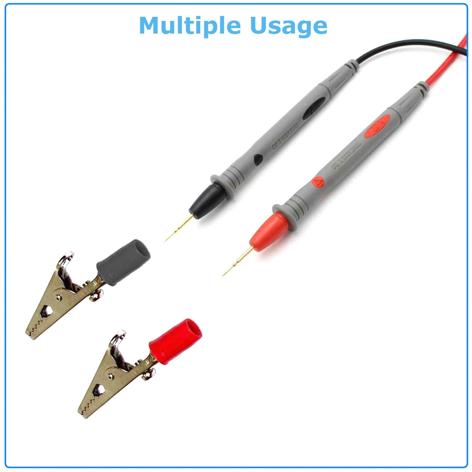 Multimeter Voltmeter Cable Ultra Fine Needle Tester Unique Probe Test Lead cord