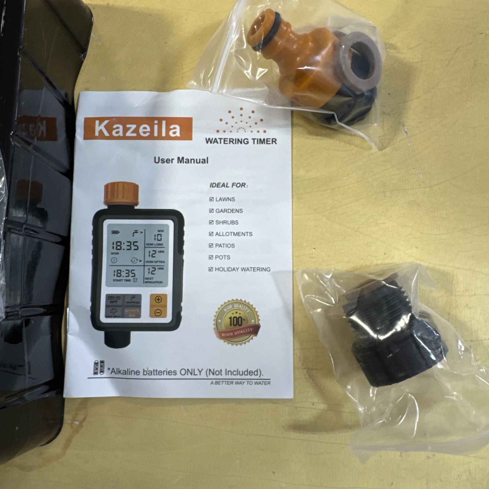 Kazelia Digital Irrigation Water Timer New Open Box