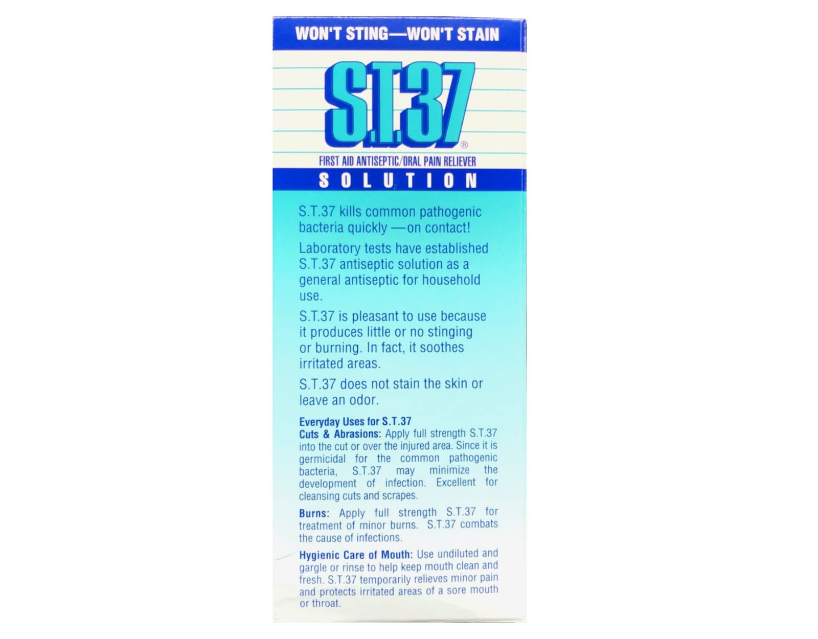 ST 37 ANTISEPTIC SOLUTION 8 OZ 8 Fl Oz (Pack of 1)