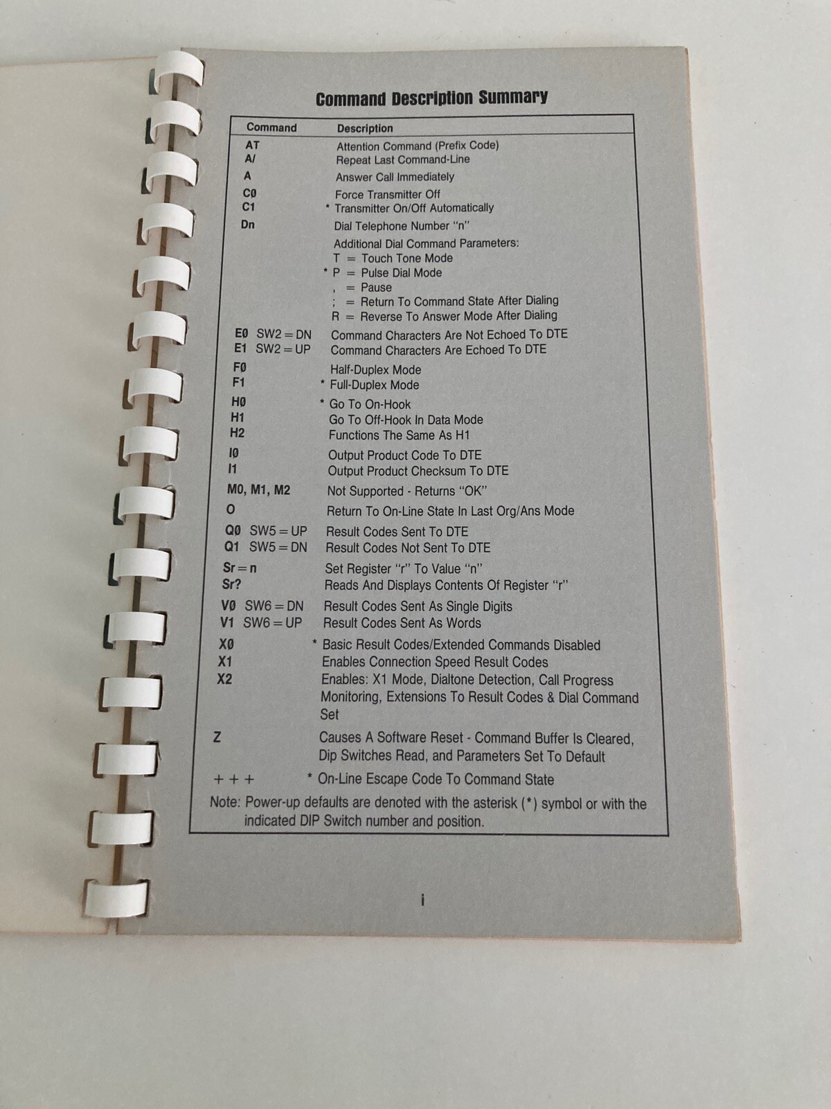 CTS DataComm 212 AHC External Modem Instruction Manual
