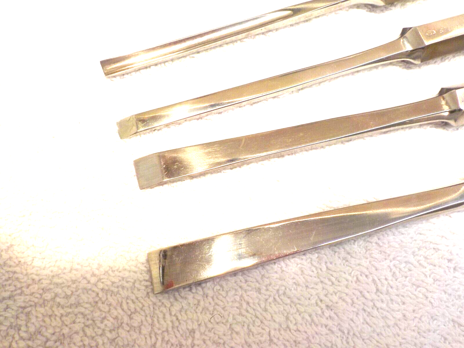 Vintage Haslam Hand Forged chisels