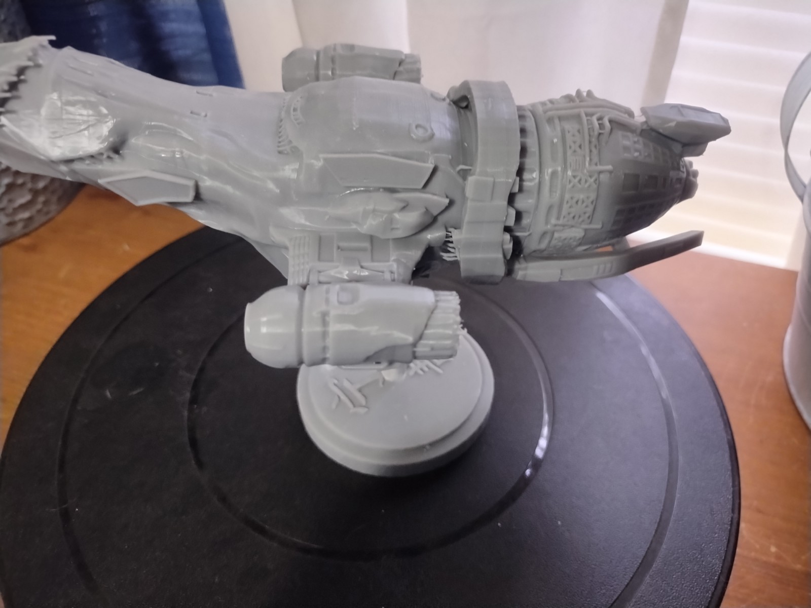 Firefly Serenity Ship 3D Resin Print With Stand